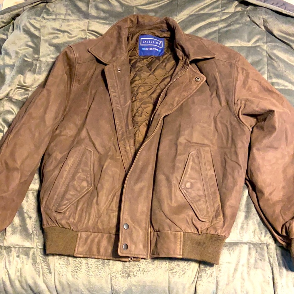 Leather jacket